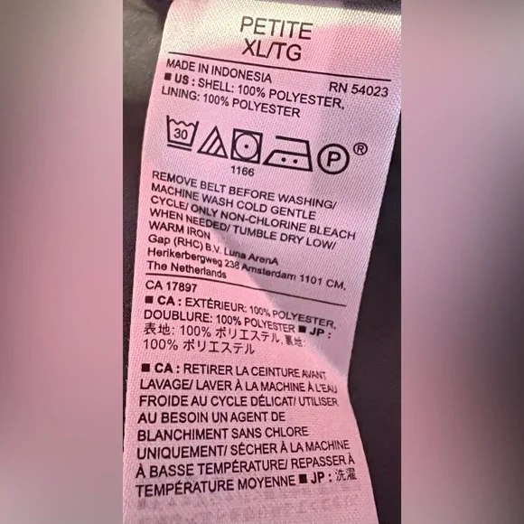 Banana Republic Factory Pleated Tie Waist Sleeveless Top - Picture 6 of 6